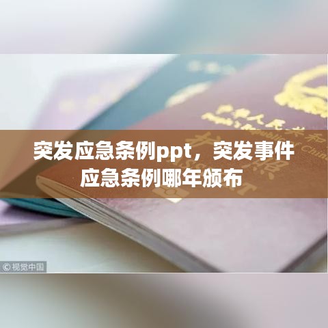 突發(fā)應(yīng)急條例ppt，突發(fā)事件應(yīng)急條例哪年頒布 