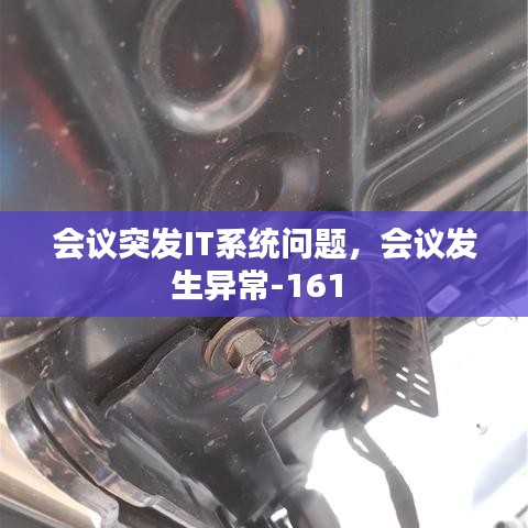 會(huì)議突發(fā)IT系統(tǒng)問(wèn)題，會(huì)議發(fā)生異常-161 