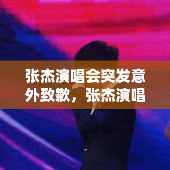 張杰演唱會突發(fā)意外致歉，張杰演唱會意外視頻 