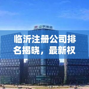 臨沂注冊公司排名揭曉，最新權(quán)威榜單出爐！