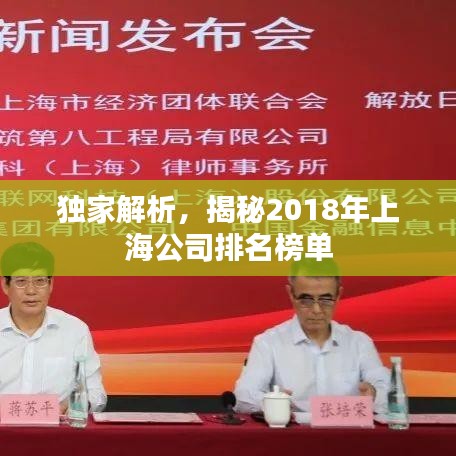 獨(dú)家解析，揭秘2018年上海公司排名榜單