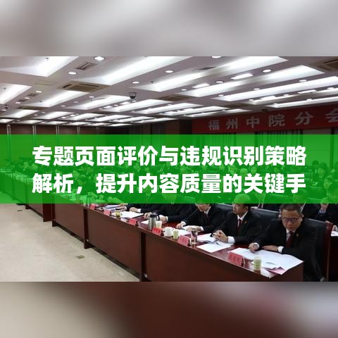 專題頁面評價與違規(guī)識別策略解析，提升內(nèi)容質(zhì)量的關(guān)鍵手段