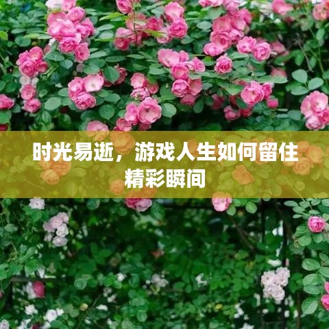 時光易逝，游戲人生如何留住精彩瞬間