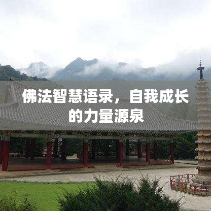 佛法智慧語(yǔ)錄，自我成長(zhǎng)的力量源泉