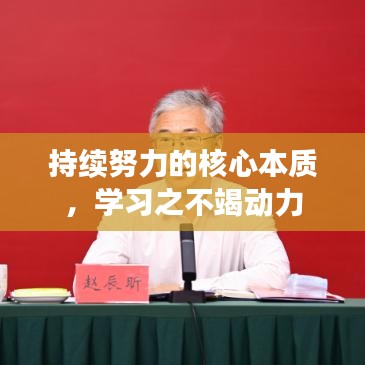 持續(xù)努力的核心本質(zhì)，學(xué)習(xí)之不竭動(dòng)力