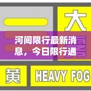 河間限行最新消息，今日限行通知全解析
