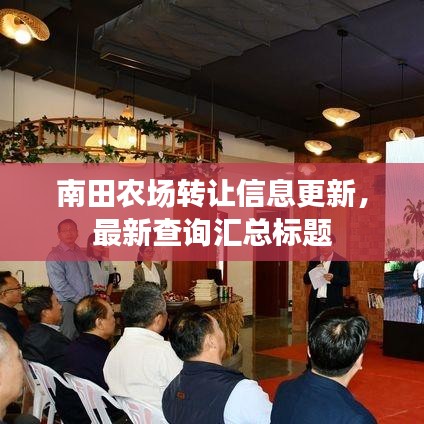 南田農(nóng)場(chǎng)轉(zhuǎn)讓信息更新，最新查詢匯總標(biāo)題