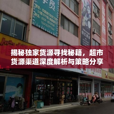 揭秘獨(dú)家貨源尋找秘籍，超市貨源渠道深度解析與策略分享
