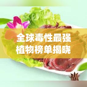 全球毒性最強(qiáng)植物榜單揭曉，致命毒物大揭秘！