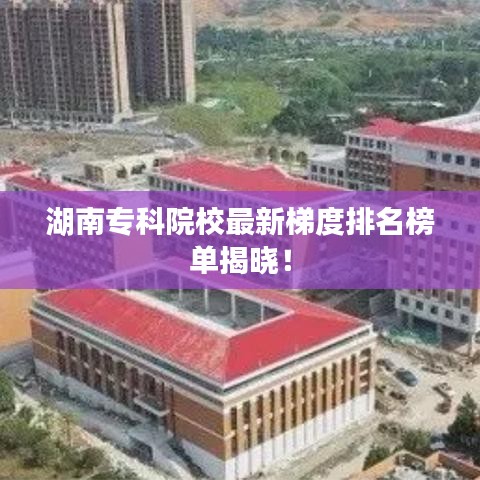 湖南專(zhuān)科院校最新梯度排名榜單揭曉！