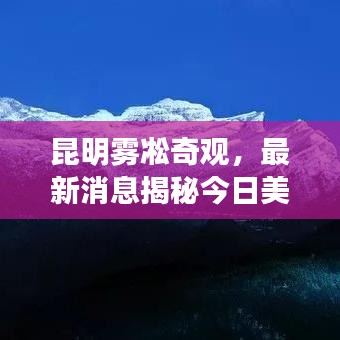 昆明霧凇奇觀，最新消息揭秘今日美景
