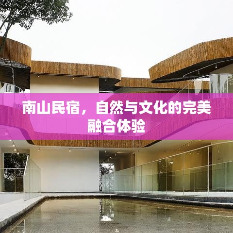 南山民宿，自然與文化的完美融合體驗