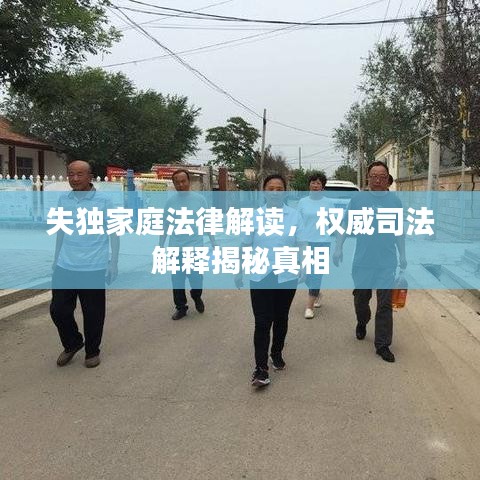 失獨家庭法律解讀，權(quán)威司法解釋揭秘真相