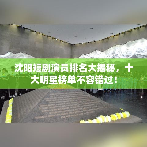 沈陽短劇演員排名大揭秘，十大明星榜單不容錯(cuò)過！