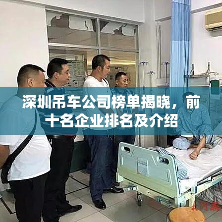 深圳吊車公司榜單揭曉，前十名企業(yè)排名及介紹
