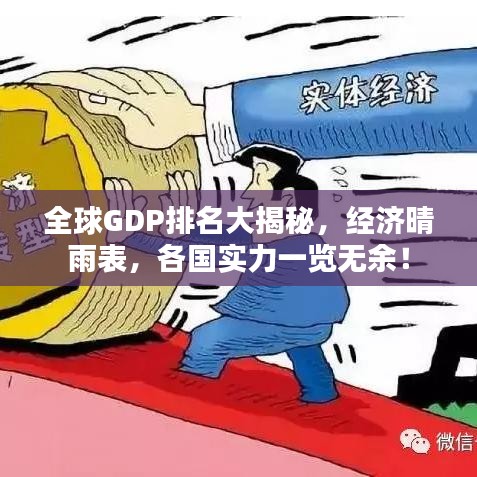 全球GDP排名大揭秘，經(jīng)濟晴雨表，各國實力一覽無余！