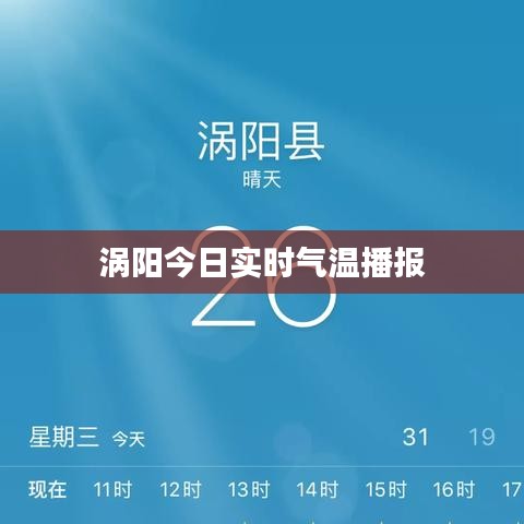 渦陽(yáng)今日實(shí)時(shí)氣溫播報(bào)
