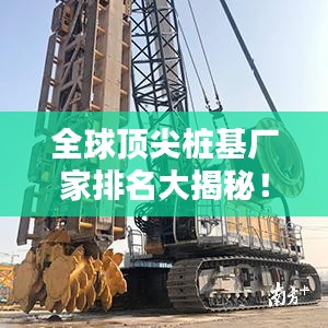 全球頂尖樁基廠家排名大揭秘！